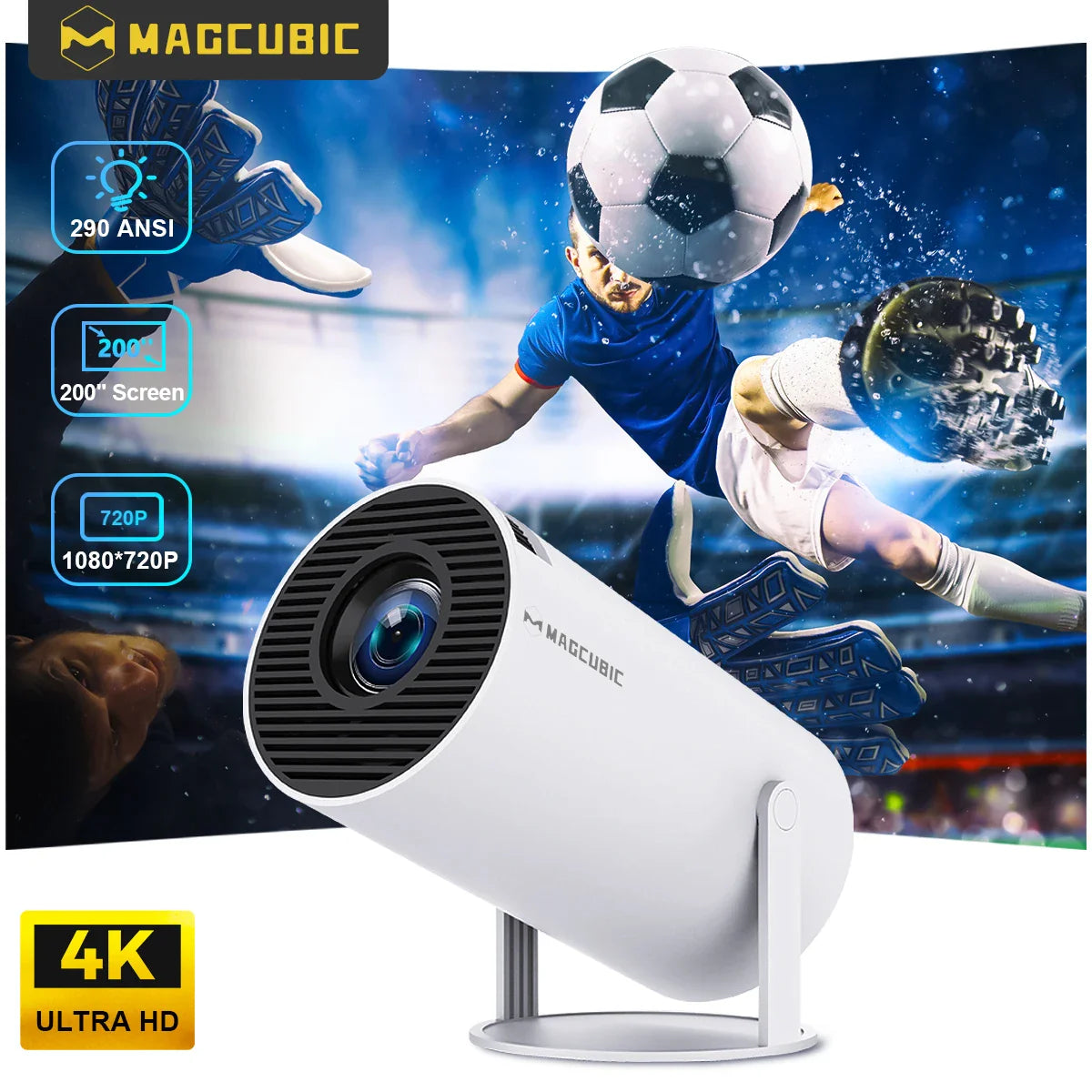 PROYECTOR CINE EN CASA PORTÁTIL