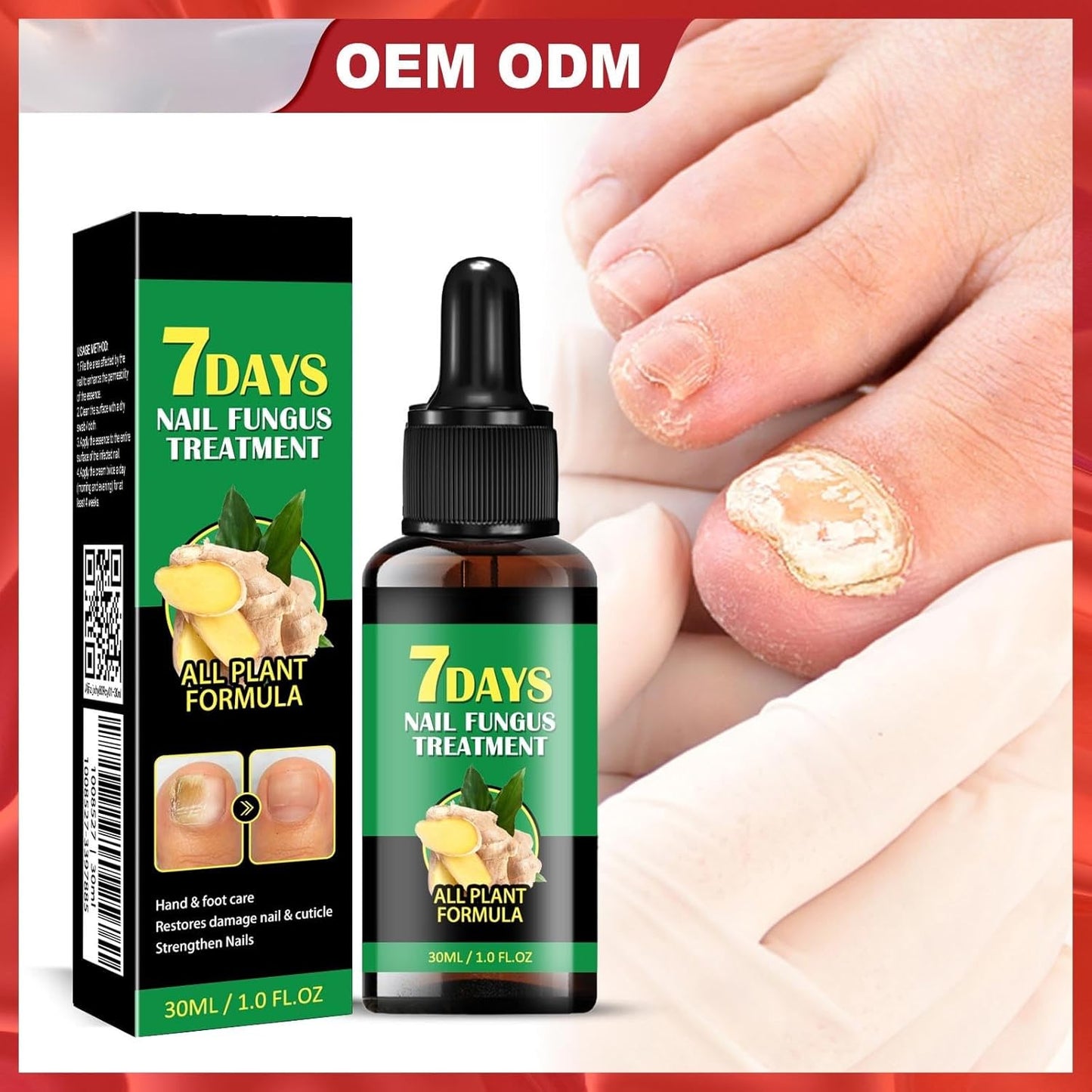 TRATAMIENTO DE UÑAS JAYSUING DE 7 DÍAS, SUERO NATURAL